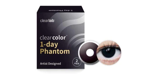Clearcolor 1-Day Phantom Black Out -Emporio Armani Sales ClearColorPhantom Blackout 2 1